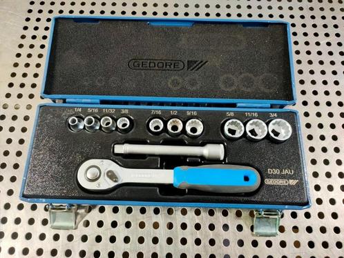Gedore 3/8" doppendoos  engelse maten, Auto diversen, Autogereedschap, Nieuw, Ophalen of Verzenden