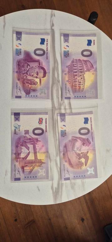 0-Eurobiljetten beschikbaar voor biedingen