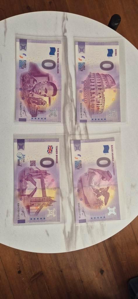 0-Eurobiljetten, Postzegels en Munten, Bankbiljetten | Europa | Eurobiljetten, Overige landen, Ophalen of Verzenden