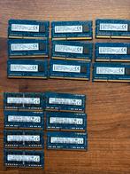 Partij laptopgeheugen DDR3 SODIMM 4GB – 24 modules, Computers en Software, RAM geheugen, Ophalen of Verzenden, DDR3, Laptop