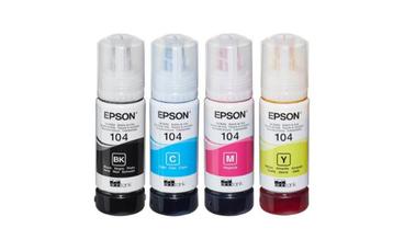Epson ET-2870 inkt tanks 4 color 104 (nieuw) beschikbaar voor biedingen