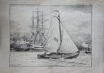 Willem Bastiaan Tholen litho "Schepen 1915", bijvoegsel Nieu, Antiek en Kunst, Ophalen