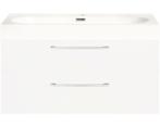 DIFFERNZ Badkamermeubelset Somero met wastafel 80 cm wit, Huis en Inrichting, Badkamer | Badkamermeubels, Ophalen, Nieuw, 50 tot 100 cm