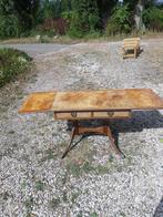 antiek bijzettafeltje,uitklapbaar., Antiek en Kunst, Curiosa en Brocante, Ophalen