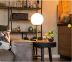 bollamp art deco stijl (nieuw 2x), Huis en Inrichting, Lampen | Tafellampen, Ophalen, Nieuw, Glas, Minder dan 50 cm