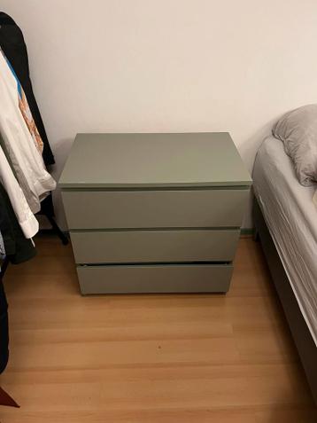 Ikea Malm Ladekast - 80x48x78 cm licht groen - afbeelding 3