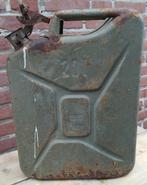LEGER JERRYCAN. 20 L. Authentiek. Erg mooi pattina., Verzamelen, Ophalen of Verzenden, Landmacht, Nederland