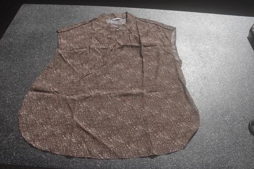 Top Yaya maat 42, Kleding | Dames, Tops, Zo goed als nieuw, Maat 42/44 (L), Bruin, Zonder mouw, Ophalen of Verzenden