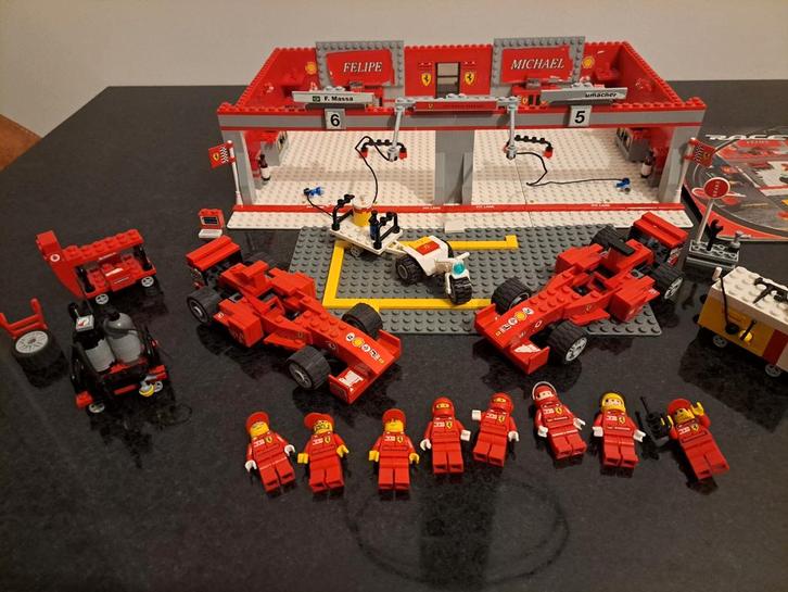 Lego set 8144 Ferrari 248 F1 Team, Kinderen en Baby's, Speelgoed | Duplo en Lego, Ophalen of Verzenden