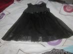Nw mouwloos zwart feestelijk jurkje deels tule/strikje mt 86, Kinderen en Baby's, Babykleding | Maat 86, Ophalen of Verzenden