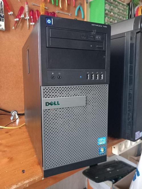 pc Dell Optiplex 790, Computers en Software, Desktop Pc's, Refurbished, 3 tot 4 Ghz, HDD, SSD, 4 GB, Met videokaart, Ophalen of Verzenden