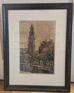 ets Cornelis Brandenburg Westerkerk Amsterdam, Antiek en Kunst, Ophalen of Verzenden