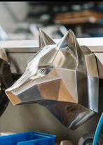 Roestvrijstalen wolven kop, Ophalen of Verzenden