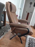 Stoel, Huis en Inrichting, Stoelen, Ophalen, Bruin, Leer, Eén