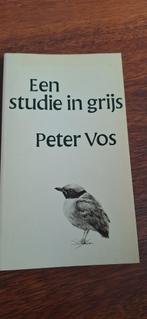 Een studie in grijs - Peter Vos, Ophalen of Verzenden, Gelezen, Peter Vos, Nederland