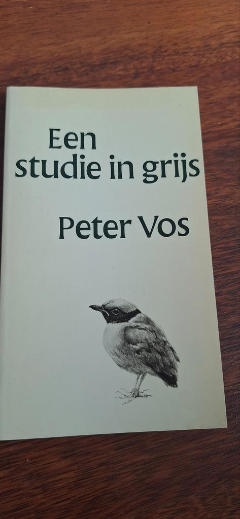 Een studie in grijs - Peter Vos, Boeken, Literatuur, Gelezen, Nederland, Ophalen of Verzenden