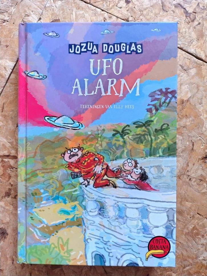 Jozua Douglas - Ufo-alarm, Boeken, Kinderboeken | Jeugd | 10 tot 12 jaar, Zo goed als nieuw, Ophalen of Verzenden