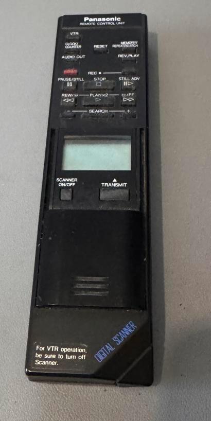 Panasonic Afstandsbediening - VEQ0910, Audio, Tv en Foto, Afstandsbedieningen, Gebruikt, Origineel, Dvd, Met display, Ophalen of Verzenden