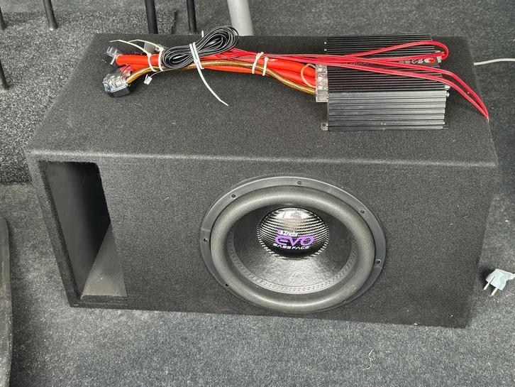 Zware SPL set Bassface Evo + Bassface versterker, Auto diversen, Autospeakers, Zo goed als nieuw, Ophalen