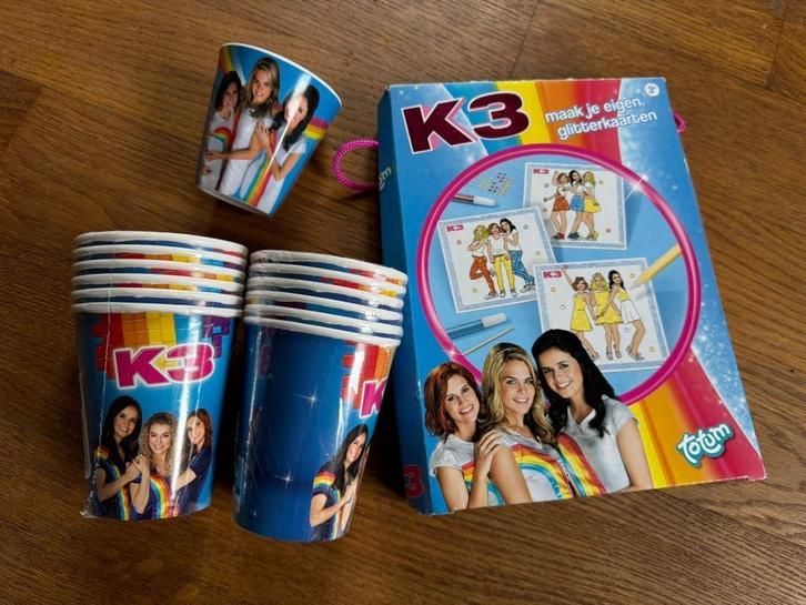 K3 Pakketje, Hobby en Vrije tijd, Feestartikelen, Nieuw, Feestartikel, Ophalen of Verzenden