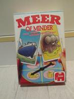 spel    meer of minder, Hobby en Vrije tijd, Gezelschapsspellen | Overige, Gebruikt, Ophalen of Verzenden