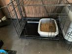 Kleine Katten/honden bench incl kitten kattenbak, Dieren en Toebehoren, Ophalen, Gebruikt