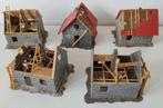 FALLER 5 huisjes in aanbouw, schaal H0, Ophalen of Verzenden, Gebruikt, Brug, Tunnel of Gebouw, Overige merken