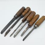 Partijtje schietbeitels, verschillende maten, Antiek en Kunst, Antiek | Gereedschap en Instrumenten, Ophalen of Verzenden