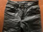 Rock and blue leren jeans mt 34 €27,50 incl verz, Ophalen of Verzenden, Tweedehands, Broek | leer