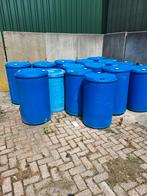 kunstof 200liter tonnen, Tuin en Terras, Regentonnen, Minder dan 75 liter, Ophalen, Zo goed als nieuw, Kunststof