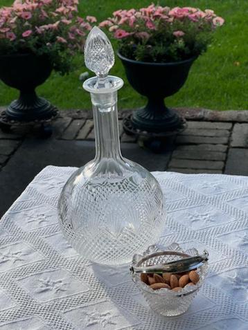 AMANDELBAKJE HENGSEL/MONTUUR ZILVER, KARAF DIAMANT/WAAIER beschikbaar voor biedingen