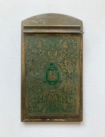 Oude notitieblokhouder - Stoomvaart Maatschappij Nederland beschikbaar voor biedingen