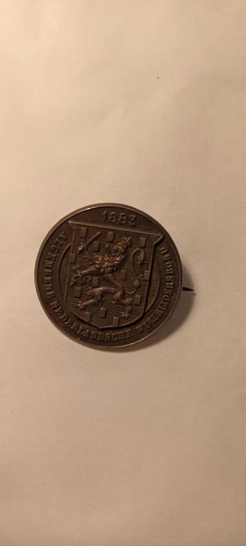 Oude Nederlandse Vereniging Speld 1883 wielerbond. beschikbaar voor biedingen