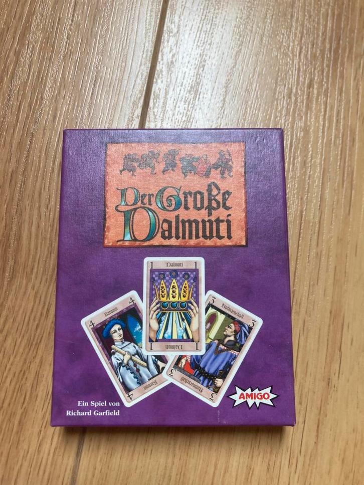 De grote dalmutti, Hobby en Vrije tijd, Gezelschapsspellen | Kaartspellen, Zo goed als nieuw, Ophalen