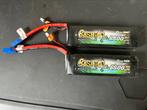 2 x Gens Ace Bashing 3s 6500mah, Hobby en Vrije tijd, Modelbouw | Radiografisch | Overige, Gebruikt, Ophalen of Verzenden