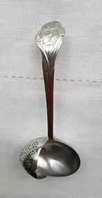 Gero Zilmeta thee-ei / theezeef model 5160 en Iris, Ophalen of Verzenden, Zo goed als nieuw, Metaal, Bestek