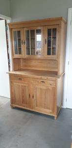 Geloogd grenen buffetkast met uittrekplank, Antiek en Kunst, Ophalen