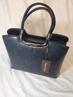 Elegante blauwe handtas - Daniele Donati, Sieraden, Tassen en Uiterlijk, Ophalen of Verzenden, Zo goed als nieuw, Blauw, Handtas