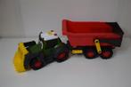 Tractor met aanhanger, Kinderen en Baby's, Speelgoed | Speelgoedvoertuigen, Ophalen of Verzenden, Zo goed als nieuw