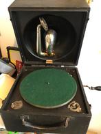 215 stuks schellak platen plus platenspeler decca zie info, Antiek en Kunst, Antiek | Tv's en Audio, Ophalen