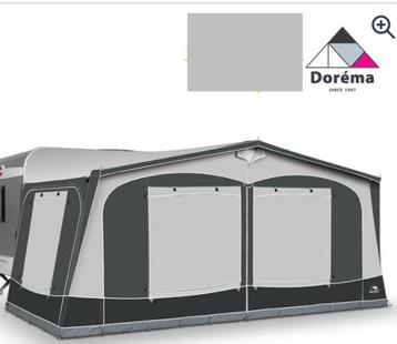 Dorema Garda 240 De Luxe maat 13 incl. 28 mm stalen stokken  beschikbaar voor biedingen