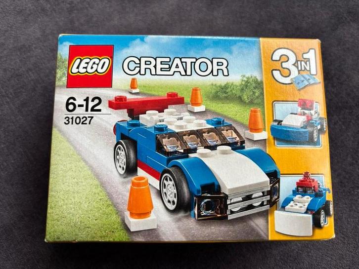 LEGO Creator 31027 Blue Racer - Compleet & Goede Staat!, Kinderen en Baby's, Speelgoed | Duplo en Lego, Zo goed als nieuw, Lego