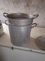 Grote Pannen rijstkookpan, Ophalen of Verzenden, Gebruikt, Aluminium, Pannenset