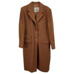 wollen jas Burberry, heren, Maat 52/54 (L), Bruin, Ophalen of Verzenden, Gedragen