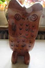 Uil, massief hout, Ophalen of Verzenden