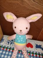 Blokker roze konijn knuffel 30 cm groot, Ophalen of Verzenden, Konijn