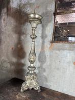 antieke grote kerkkandelaar kandelaar oude hoge, Antiek en Kunst, Ophalen of Verzenden, Koper of Brons