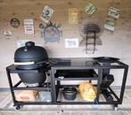 Buitenkeuken / bbq tafel met rocketstove, Tuin en Terras, Buitenkeukens, Ophalen, Zo goed als nieuw