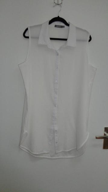 Geisha tuniek wit, mouwloos, maat 3XL / 46 beschikbaar voor biedingen