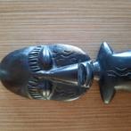 Afro kam, zwart hout., Ophalen of Verzenden